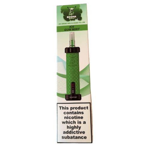 Booma Hookah Max 50k 0.5% Booma Disposables Ice Gum Mint / 50000+ / 0.5% (5mg)