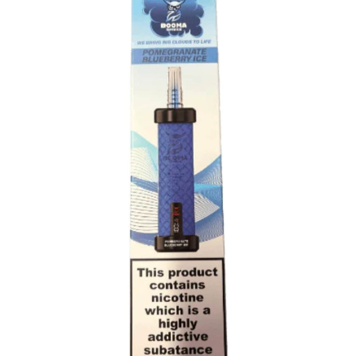 Booma Hookah Max 50k 0.5% Booma Disposables Pomgranate Blueberry Ice / 50000+ / 0.5% (5mg)