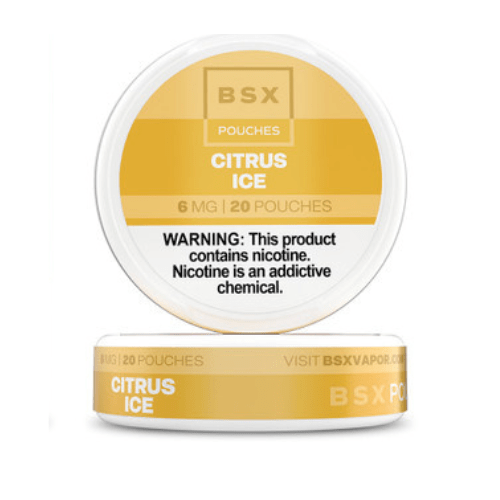 BSX Nicotine Pouches BSX Nicotine Pouches Citrus Ice / 12mg