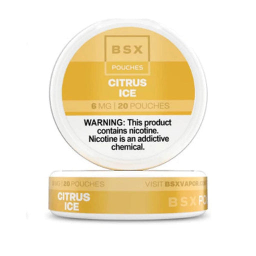 BSX Nicotine Pouches BSX Nicotine Pouches Citrus Ice / 12mg