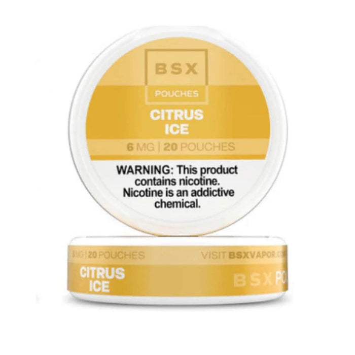 BSX Nicotine Pouches BSX Nicotine Pouches Citrus Ice / 12mg