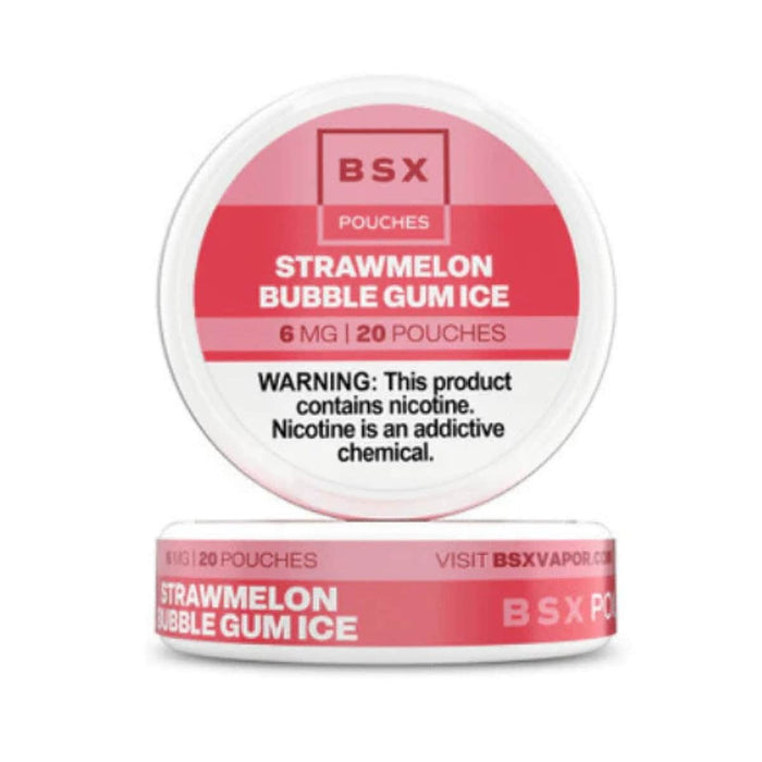 BSX Nicotine Pouches BSX Nicotine Pouches Strawmelon Bubblegum Ice / 12mg