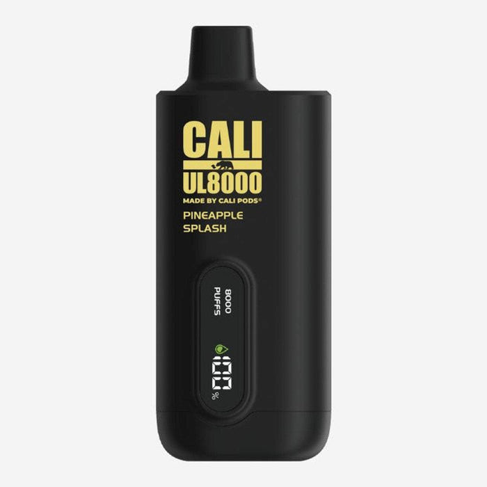 Cali UL8000 0% Nicotine Free Cali Pods Disposables Pineapple Splash / 8000+ / 0% (0mg)