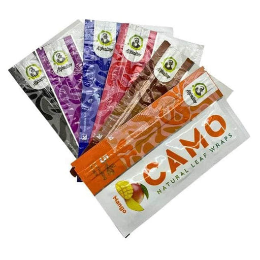 Camo Natural Leaf Wraps Camo Smoking Accessories Mango