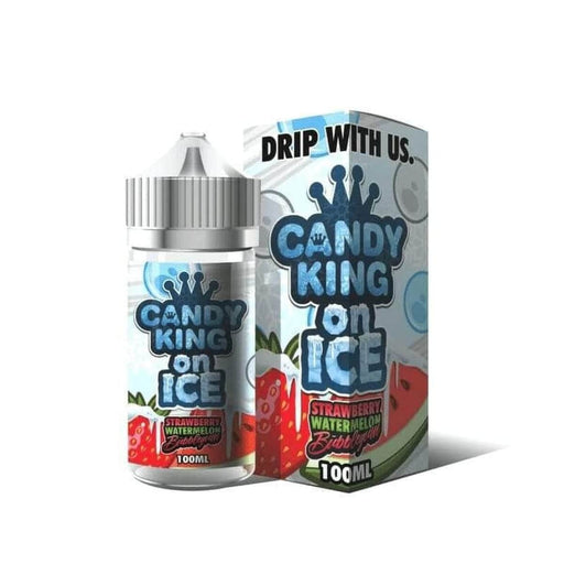 Candy King on Ice 100mL Candy King Premium e-Liquids Strawberry Watermelon Bubblegum on Ice / 3mg / 100mL