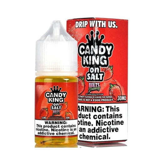 Candy King on Salt 30mL Candy King Nicotine Salt Premiums Belts Strawberry / 35mg / 30ml