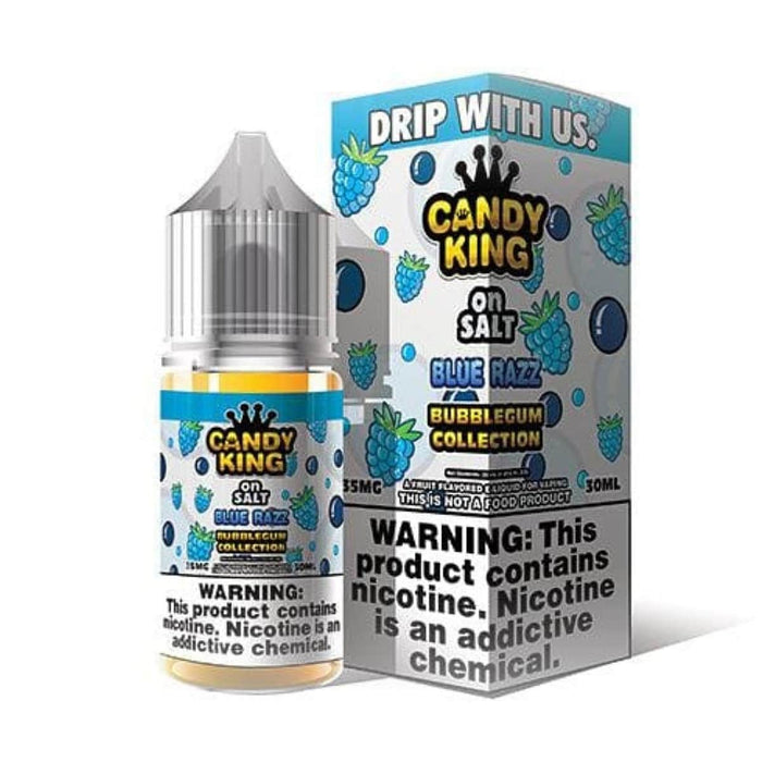Candy King on Salt 30mL Candy King Nicotine Salt Premiums Blue Razz / 35mg / 30mL