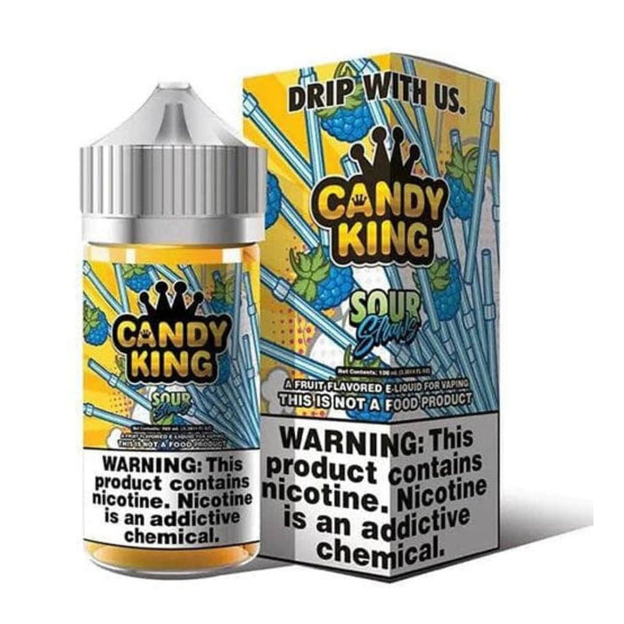 Candy King on Salt 30mL Candy King Nicotine Salt Premiums Sour Straws / 35mg / 30mL