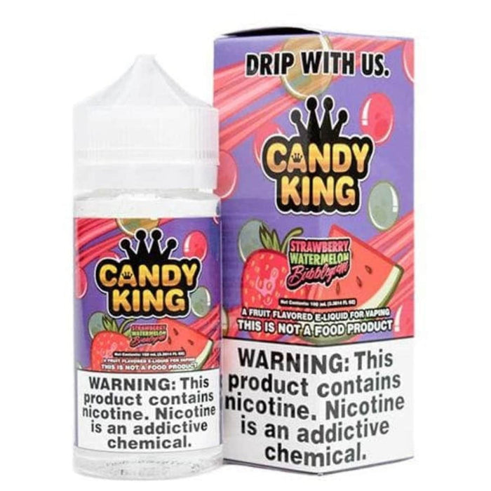 Candy King on Salt 30mL Candy King Nicotine Salt Premiums Strawberry Watermelon Bubblegum / 35mg / 30mL