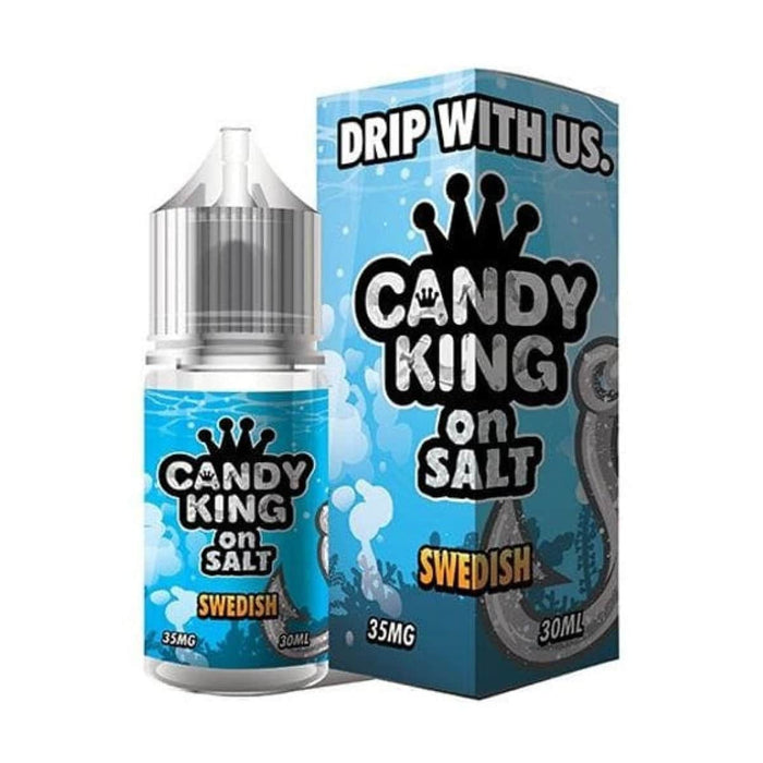 Candy King on Salt 30mL Candy King Nicotine Salt Premiums Swedish / 35mg / 30mL