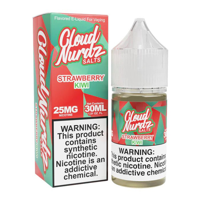 Cloud Nurdz Salt 30mL Cloud Nurdz Nicotine Salt Premiums Strawberry Kiwi / 25mg