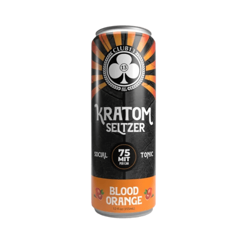 Club 13 Kratom Seltzer Club 13 Kratom Blood Orange 75MIT