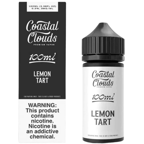 Coastal Clouds 100mL Coastal Clouds Premium e-Liquids Lemon Tart / 3mg / 100mL