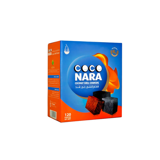 Coconara Coconut Shell Charcoal Coconara Hookah 120 Pieces