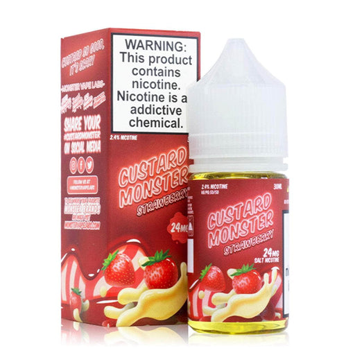 Custard Monster Salts 30mL Monster Labs Nicotine Salt Premiums