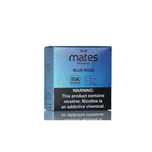 Daze Mates 15k 5% Pre-filled Disposable Pod 7 Daze Disposables Blue Razz / 15000 / 5% (50mg)