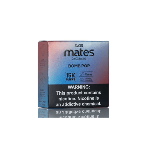 Daze Mates 15k 5% Pre-filled Disposable Pod 7 Daze Disposables Bomb Pop / 15000 / 5% (50mg)