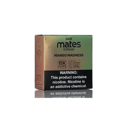 Daze Mates 15k 5% Pre-filled Disposable Pod 7 Daze Disposables Mango Madness / 15000 / 5% (50mg)