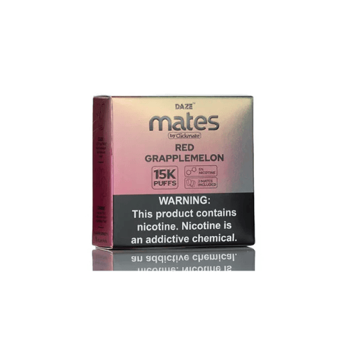 Daze Mates 15k 5% Pre-filled Disposable Pod 7 Daze Disposables Red Grapplemelon / 15000 / 5% (50mg)