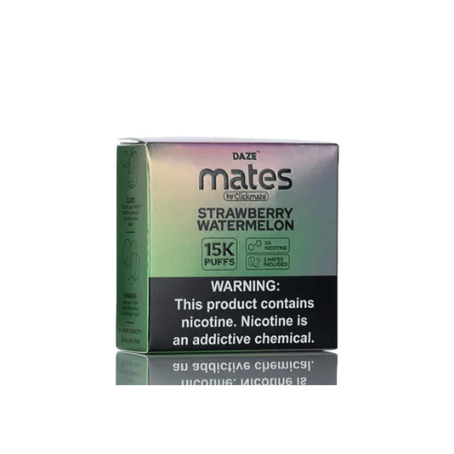 Daze Mates 15k 5% Pre-filled Disposable Pod 7 Daze Disposables Strawberry Watermelon / 15000 / 5% (50mg)