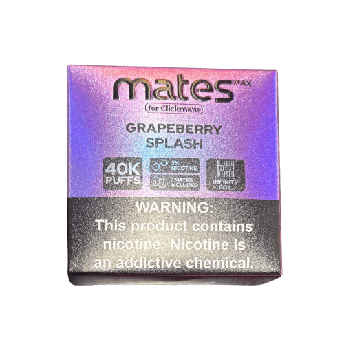 Daze Mates Max 40k 2% Pre-filled Disposable Pod 7 Daze Disposables Grapeberry Splash / 40000 / 2% (20mg)