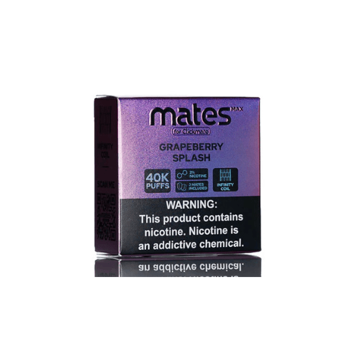 Daze Mates Max 40k 2% Pre-filled Disposable Pod 7 Daze Disposables Grapeberry Splash / 40000 / 2% (20mg)