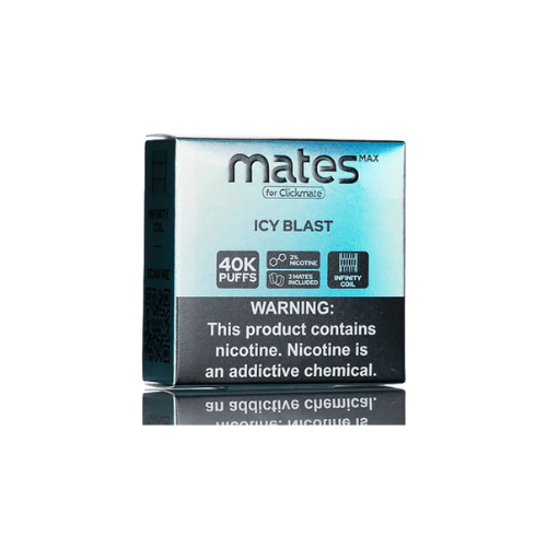 Daze Mates Max 40k 2% Pre-filled Disposable Pod 7 Daze Disposables Icy Blast / 40000 / 2% (20mg)