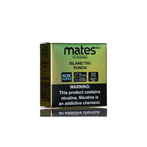 Daze Mates Max 40k 2% Pre-filled Disposable Pod 7 Daze Disposables Island Tiki Punch / 40000 / 2% (20mg)