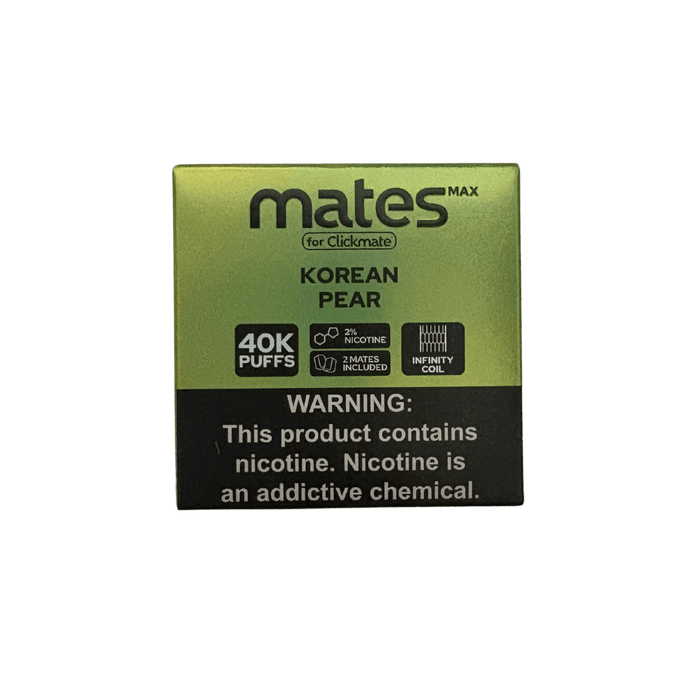 Vape Battery 7 Daze Clickmate Mates V2 (Clickmate Max) Pods - 5% 20,000 Puffs - 2ct Vape How To Use Australia Vape Battery 7 Daze Clickmate Mates V2 (Clickmate Max) Pods - 5% 20,000 Puffs - 2ct Vape How To Use Australia