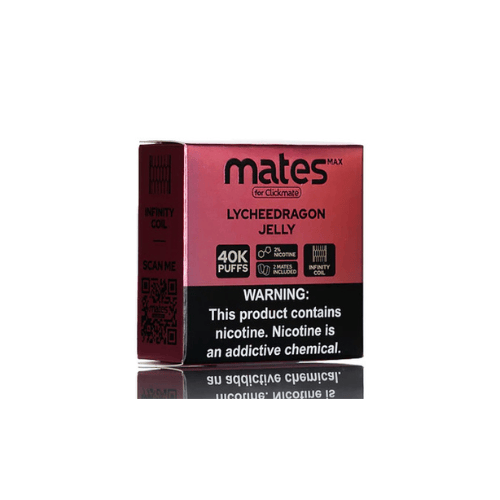 Daze Mates Max 40k 2% Pre-filled Disposable Pod 7 Daze Disposables Lycheedragon Jelly / 40000 / 2% (20mg)