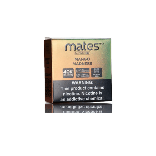Daze Mates Max 40k 2% Pre-filled Disposable Pod 7 Daze Disposables Mango Madness / 40000 / 2% (20mg)