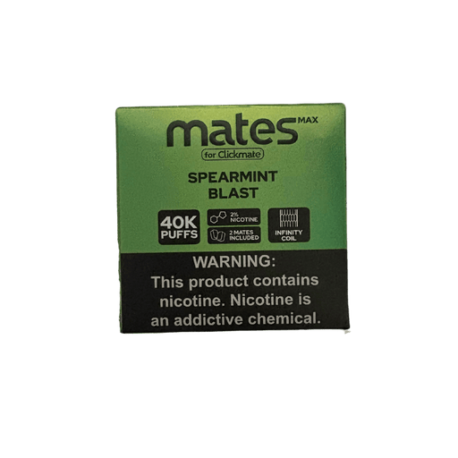 Daze Mates Max 40k 2% Pre-filled Disposable Pod 7 Daze Disposables Spearmint Blast / 40000 / 2% (20mg)