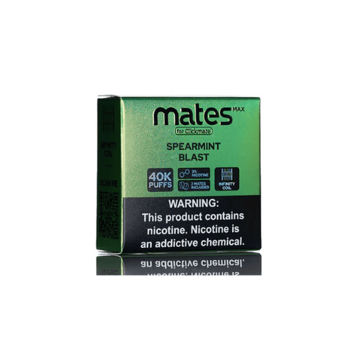Daze Mates Max 40k 2% Pre-filled Disposable Pod 7 Daze Disposables Spearmint Blast / 40000 / 2% (20mg)