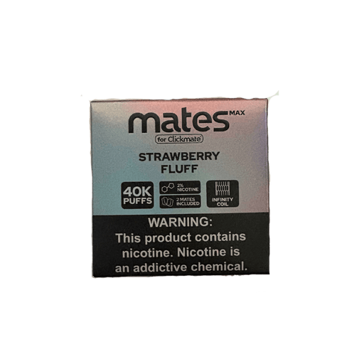 Daze Mates Max 40k 2% Pre-filled Disposable Pod 7 Daze Disposables Strawberry Fluff / 40000 / 2% (20mg)