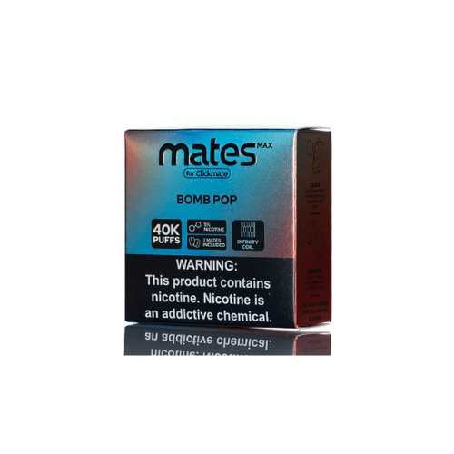 Daze Mates Max 40k 5% Pre-filled Disposable Pod 7 Daze Disposables Bomb Pop / 40000 / 5% (50mg)