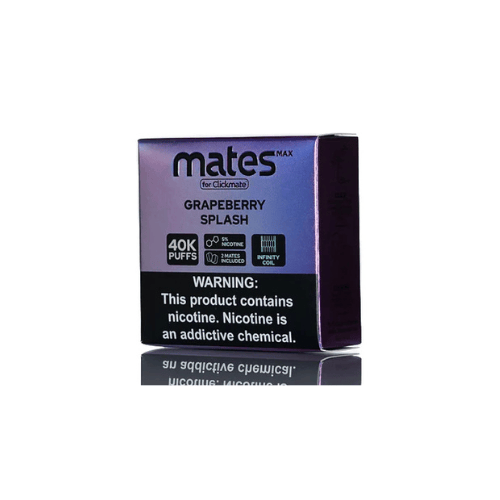 Daze Mates Max 40k 5% Pre-filled Disposable Pod 7 Daze Disposables Grapeberry Splash / 40000 / 5% (50mg)