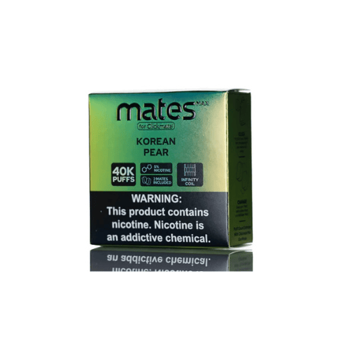 Daze Mates Max 40k 5% Pre-filled Disposable Pod 7 Daze Disposables Korean Pear / 40000 / 5% (50mg)