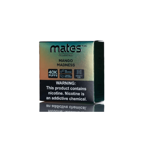 Daze Mates Max 40k 5% Pre-filled Disposable Pod 7 Daze Disposables Mango Madness / 40000 / 5% (50mg)