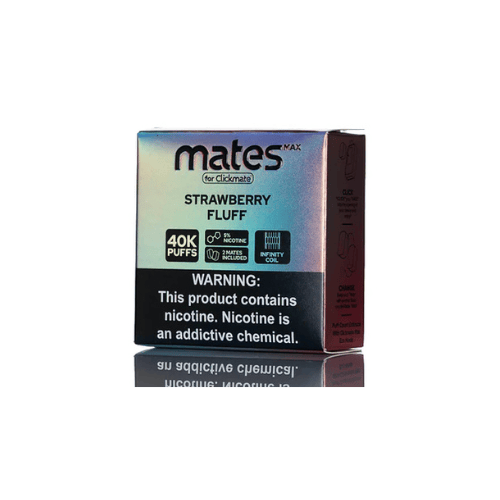 Daze Mates Max 40k 5% Pre-filled Disposable Pod 7 Daze Disposables Strawberry Fluff / 40000 / 5% (50mg)