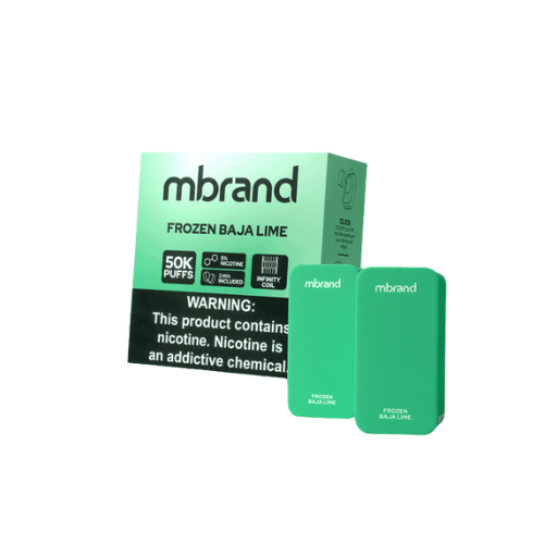 Daze Mbrand 50k 5% Pre-filled Disposable Pod 7 Daze Disposables Frozen Baja Lime / 50000 / 5% (50mg)