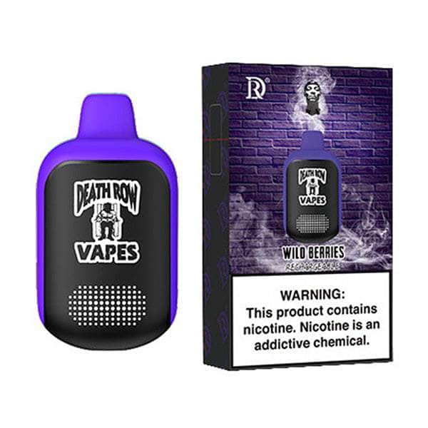 Death Row Vapes 5000+ 5% Death Row Disposables Wild Berries / 5000+ / 5% (50mg)