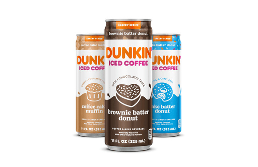 Dunkin' Iced Coffee 11 oz. Dunkin' Snacks & Beverages Dunkin' Iced Coffee Brownie Batter Donut