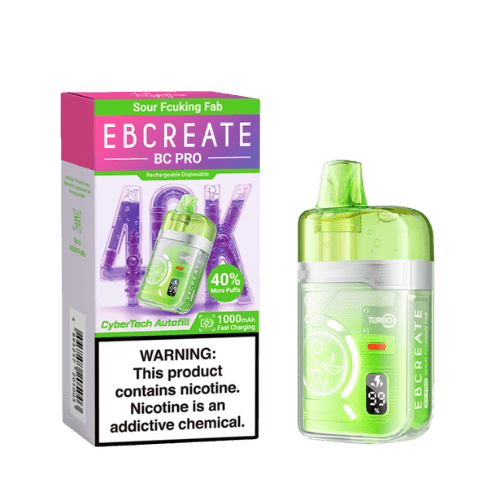EBCreate BC Pro 40k 5% Rechargeable Disposable EBCreate Disposables