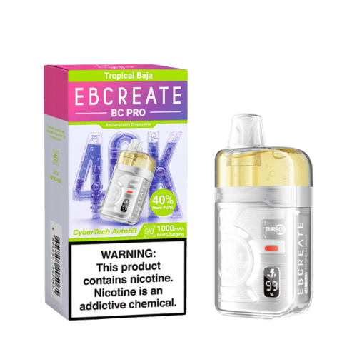 EBCreate BC Pro 40k 5% Rechargeable Disposable EBCreate Disposables