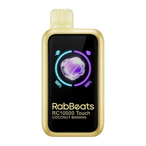 RabBeats RC10000 Touch 5% EBDesign Disposables Coconut Banana / 10000+ / 5% (50mg)