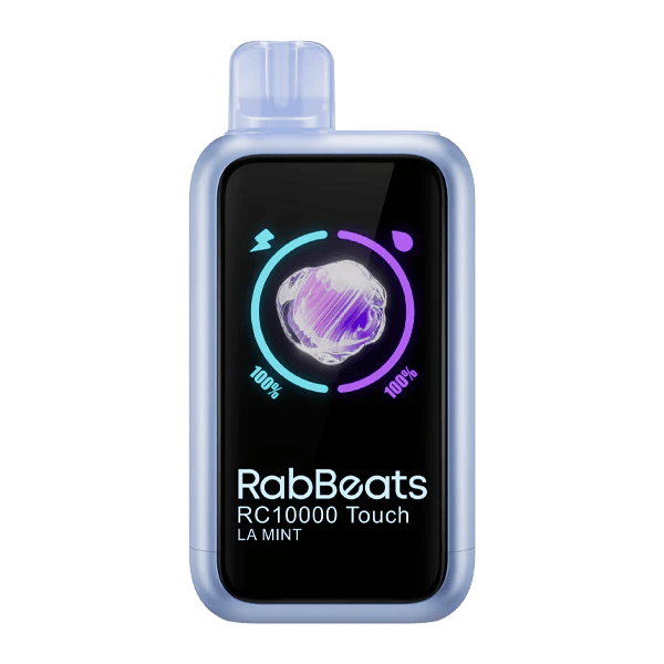 RabBeats RC10000 Touch 5% EBDesign Disposables LA Mint / 10000+ / 5% (50mg)