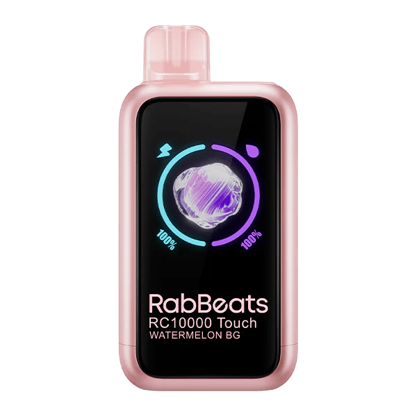 RabBeats RC10000 Touch 5% EBDesign Disposables Watermelon BG / 10000+ / 5% (50mg)