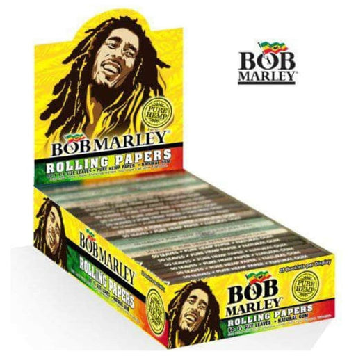 Bob Marley Rolling Papers Elements Smoking Accessories 1 1/4" Pure Hemp