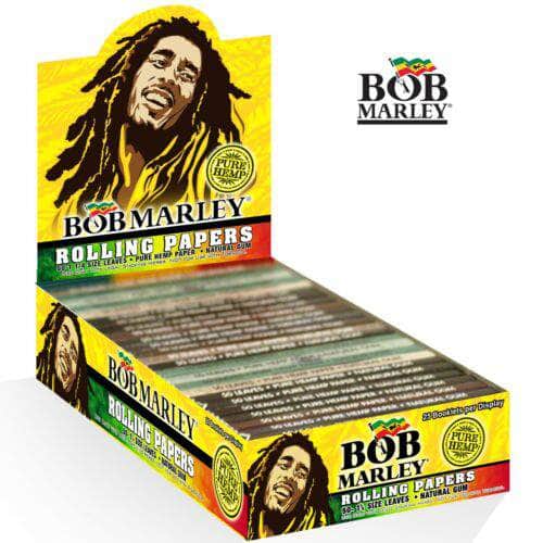 Bob Marley Rolling Papers Elements Smoking Accessories 1 1/4" Pure Hemp