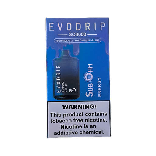 Evo Drip SO8000 3% Evo Bar Disposables Energy / 8000+ / 3% (30mg)